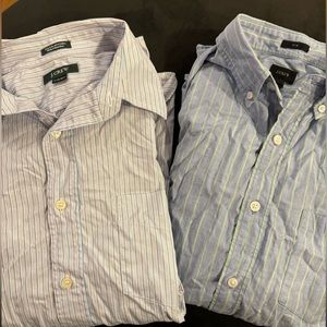 J-crew men’s size Large tops worn once $35 for both